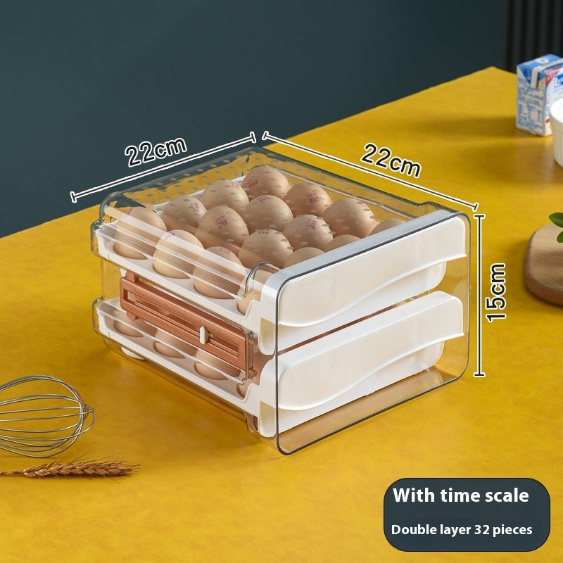 Egg Storage Box |Kitchen Refrigerator Drawer Storage Box