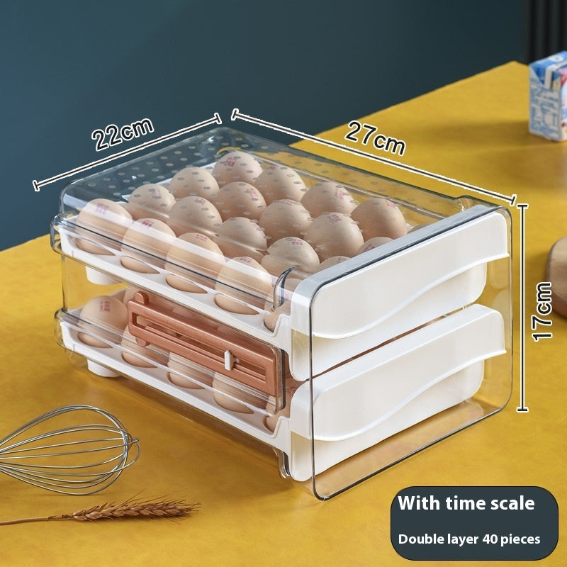 Egg Storage Box |Kitchen Refrigerator Drawer Storage Box